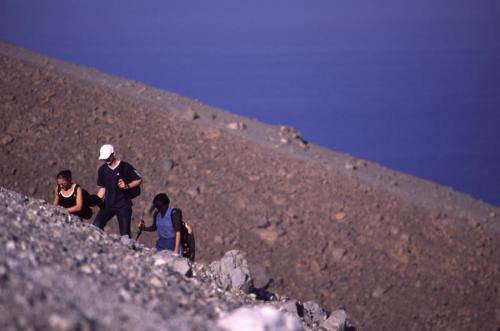 Eolie Island, Sicily, Italy: Vulcano - trekking on the volcano